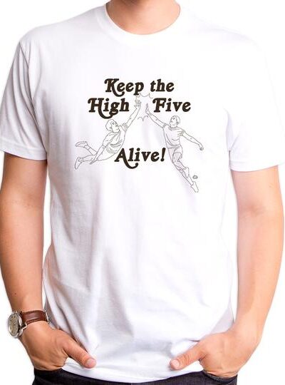 KEEP THE HIGH FIVE ALIVE MEN’S T-SHIRT