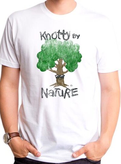 KNOTTY BY NATURE MEN’S T-SHIRT