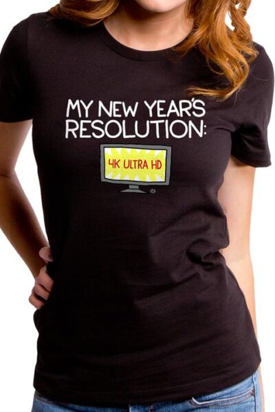 NEW YEARS RESOLUTION WOMEN’S T-SHIRT