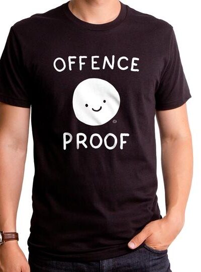OFFENCE PROOF MEN’S T-SHIRT