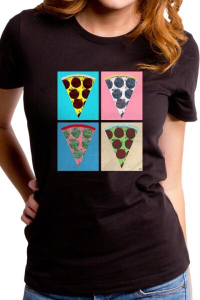 PIZZA ART WOMEN’S T-SHIRT