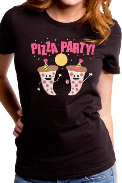 PIZZA PARTY WOMEN’S T-SHIRT