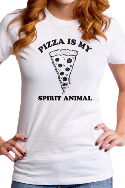 PIZZA SPIRIT ANIMAL WOMEN’S T-SHIRT