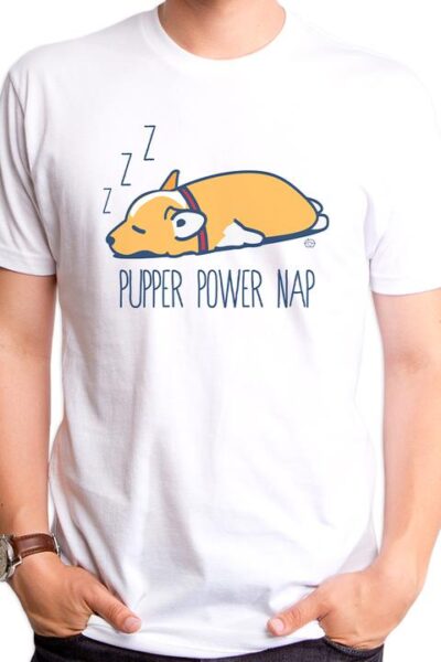 PUPPER POWER NAP MEN’S T-SHIRT