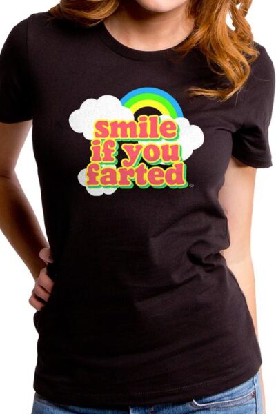 SMILE IF YOU FARTED WOMEN’S T-SHIRT