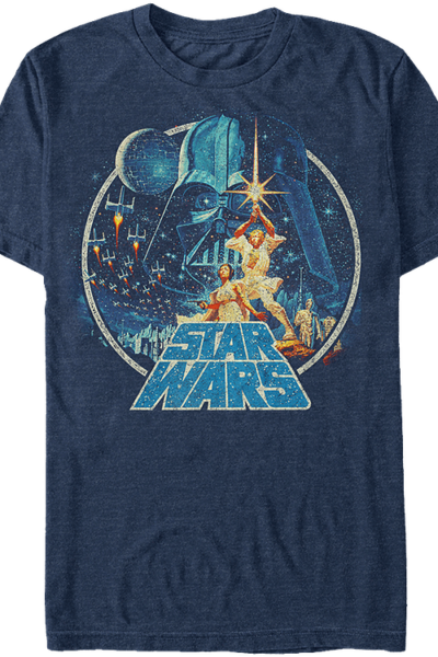 Star Wars A New Hope Poster Art T-Shirt