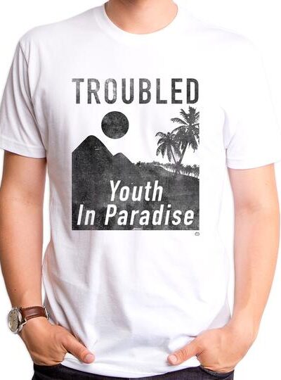 TROUBLED YOUTH MEN’S T-SHIRT