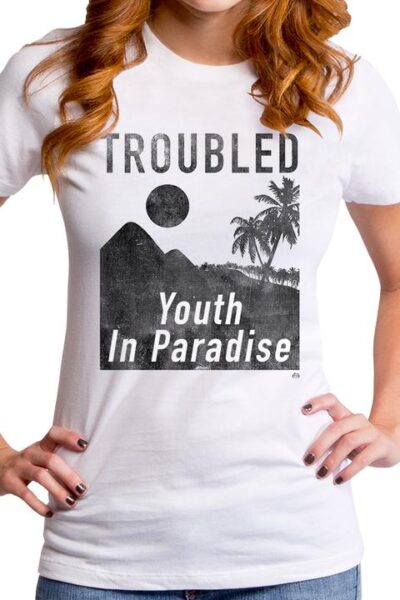 TROUBLED YOUTH WOMEN’S T-SHIRT
