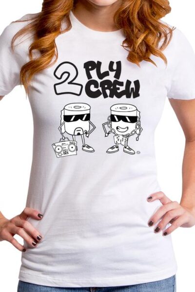 TWO PLY CREW WOMEN’S T-SHIRT