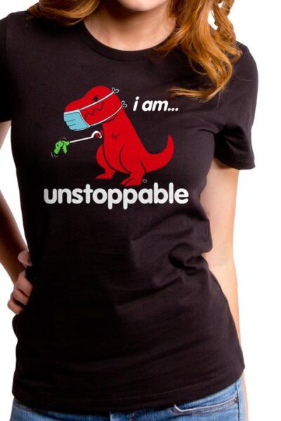 UNSTOPPABLE MASK PROTECT YOURSELF WOMEN’S T-SHIRT