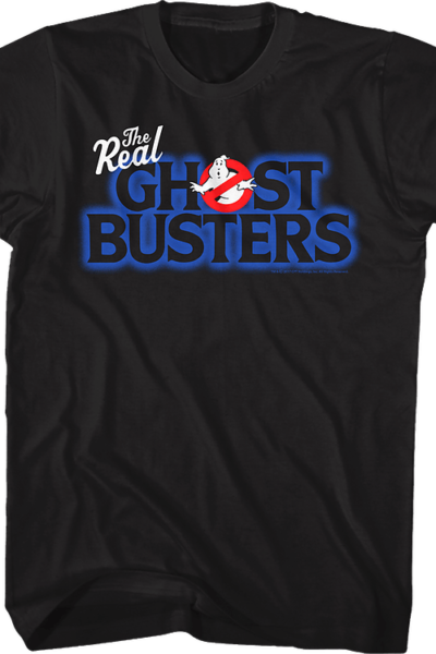 Cartoon Logo Real Ghostbusters
