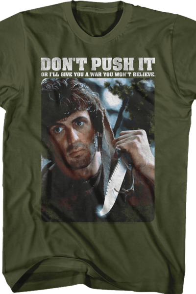 Don’t Push It Rambo