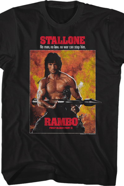 First Blood Part II Poster Rambo