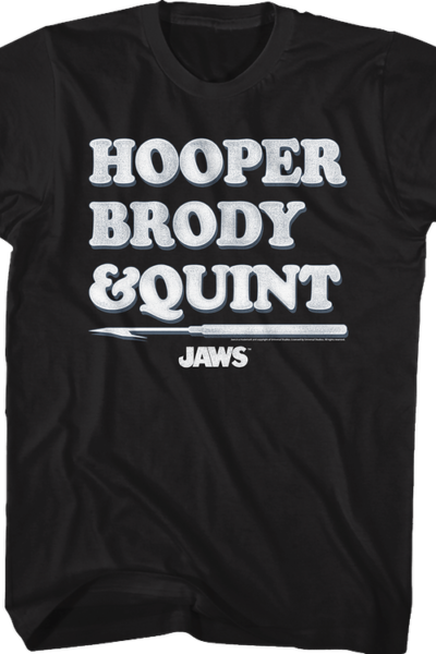 Hooper Brody Quint Jaws