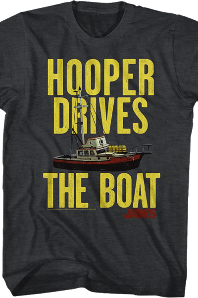 Hooper Drives The Boat Jaws