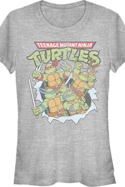 Ladies Breaking Through Teenage Mutant Ninja Turtles