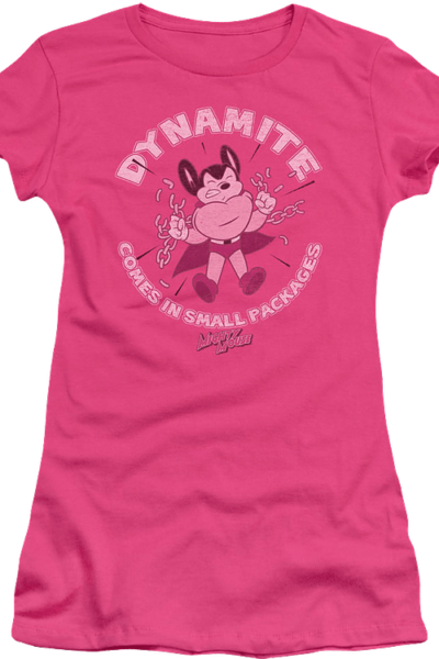 Ladies Dynamite Comes In Small Packages Mighty Mouse