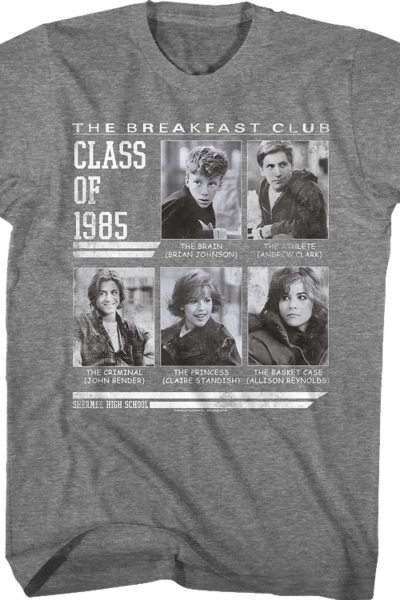 Vintage Yearbook Class of 1985 Breakfast Club