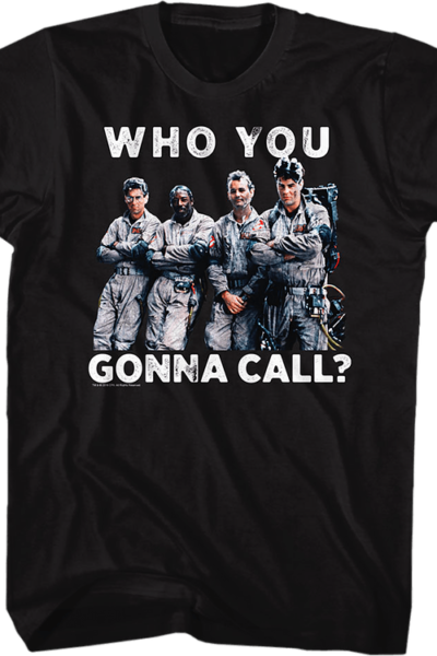 Who You Gonna Call Ghostbusters