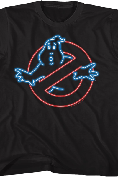 Youth Neon Logo Real Ghostbusters