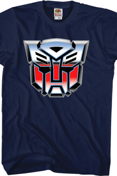 Airbrush Autobots Logo Transformers T-Shirt