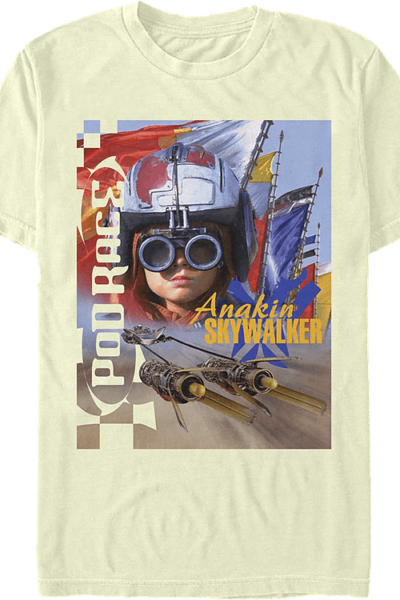 Anakin Skywalker Pod Race Star Wars T-Shirt