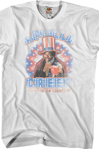 Apollo Creed Master of Disaster Rocky T-Shirt