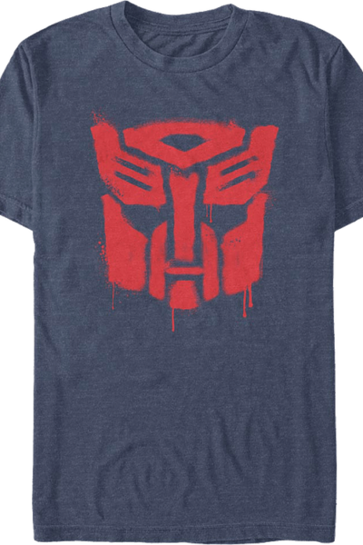 Autobot Graffiti Logo Transformers T-Shirt