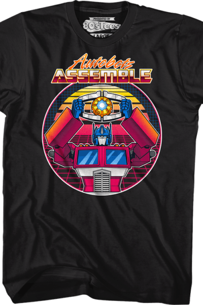 Autobots Assemble Transformers T-Shirt
