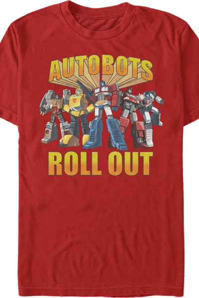 Autobots Roll Out Transformers T-Shirt