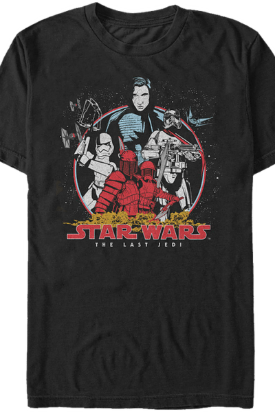 Bad Guys Star Wars The Last Jedi T-Shirt