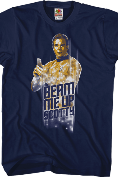 Beam Me Up Scotty Star Trek T-Shirt