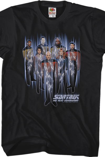 Beaming Up Star Trek The Next Generation T-Shirt