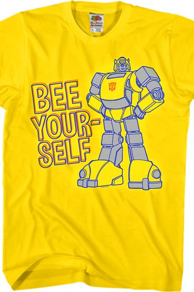 Bee Yourself Bumblebee Transformers T-Shirt