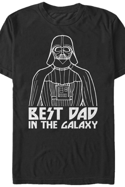 Best Dad In The Galaxy Star Wars T-Shirt