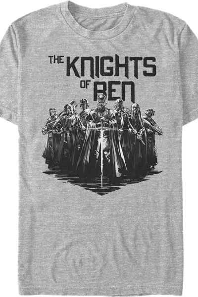 Black And White Knights Of Ren Star Wars T-Shirt