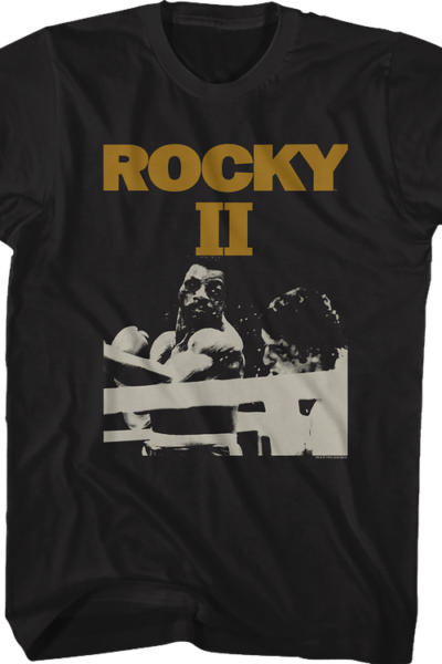 Black and White Rocky II T-Shirt