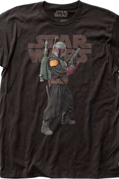 Boba Fett Action Pose The Mandalorian Star Wars T-Shirt