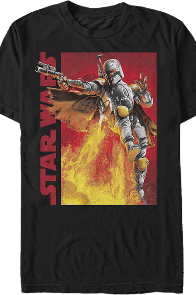 Boba Fett Jetpack Star Wars T-Shirt