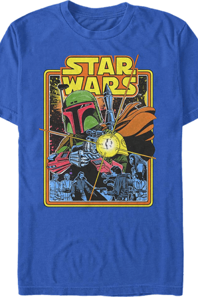 Boba Fett The Search Begins Star Wars T-Shirt