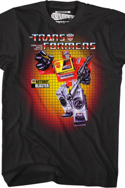 Box Art Blaster Transformers T-Shirt