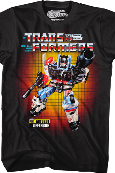 Box Art Defensor Transformers T-Shirt
