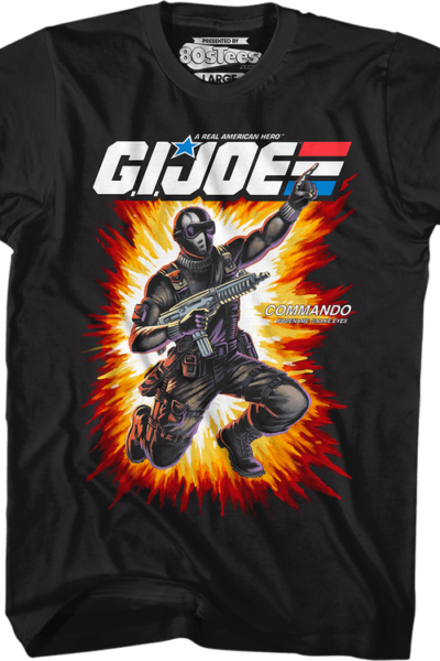 Box Art Snake Eyes GI Joe T-Shirt