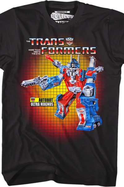 Box Art Ultra Magnus Transformers T-Shirt