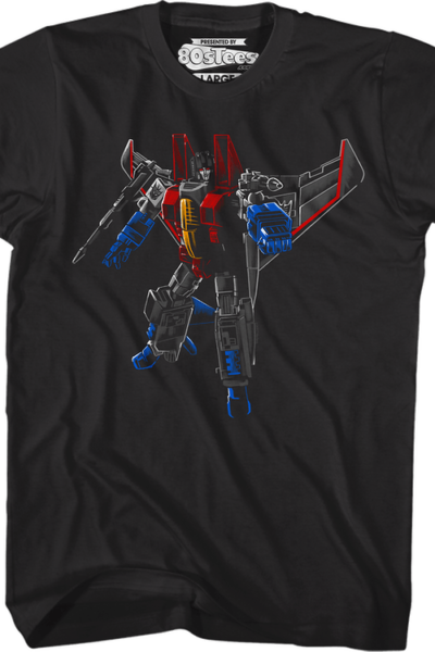 Brush Stroked Starscream Transformers T-Shirt