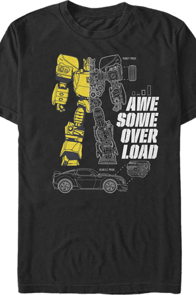 Bumblebee Awesome Overload Transformers T-Shirt