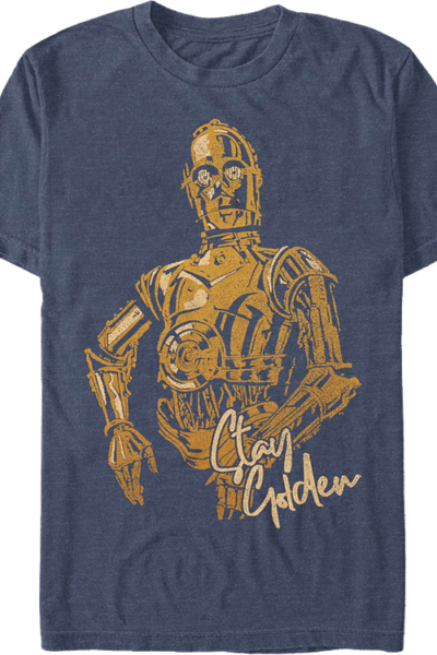 C-3PO Stay Golden Star Wars T-Shirt