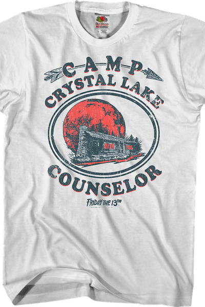 Camp Crystal Lake Counselor Friday the 13th T-Shirt