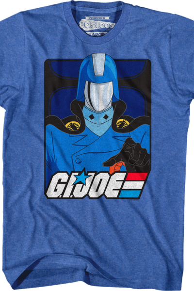Cartoon Cobra Commander GI Joe T-Shirt