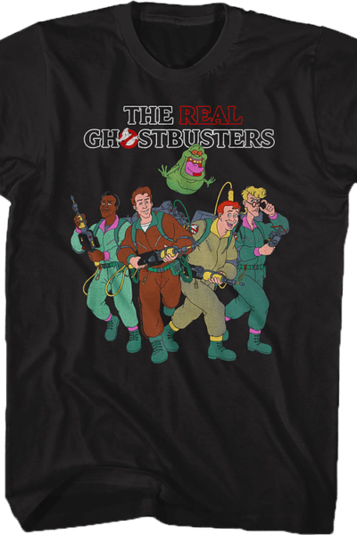 Cast Real Ghostbusters T-Shirt